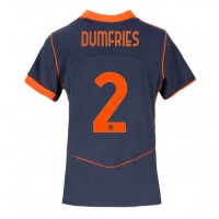 Inter Milan Denzel Dumfries #2 Tretí Ženy futbalový dres 2025-26 Krátky Rukáv